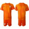 Maglia da Calcio Portiere Croazia Orange Herren Mondiali 2022 per Bambino